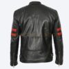 Cafe Racer Leather Jacket Men
