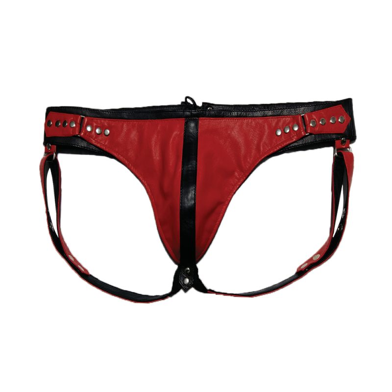 Leather Jockstrap For Men With Adjustable Straps Soveba Kilt Shop