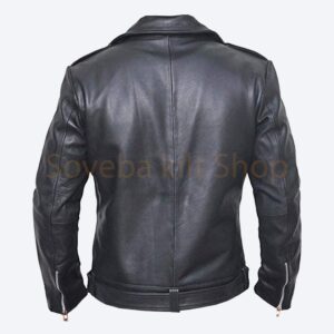 Negan The Walking Dead Black Leather Jacket