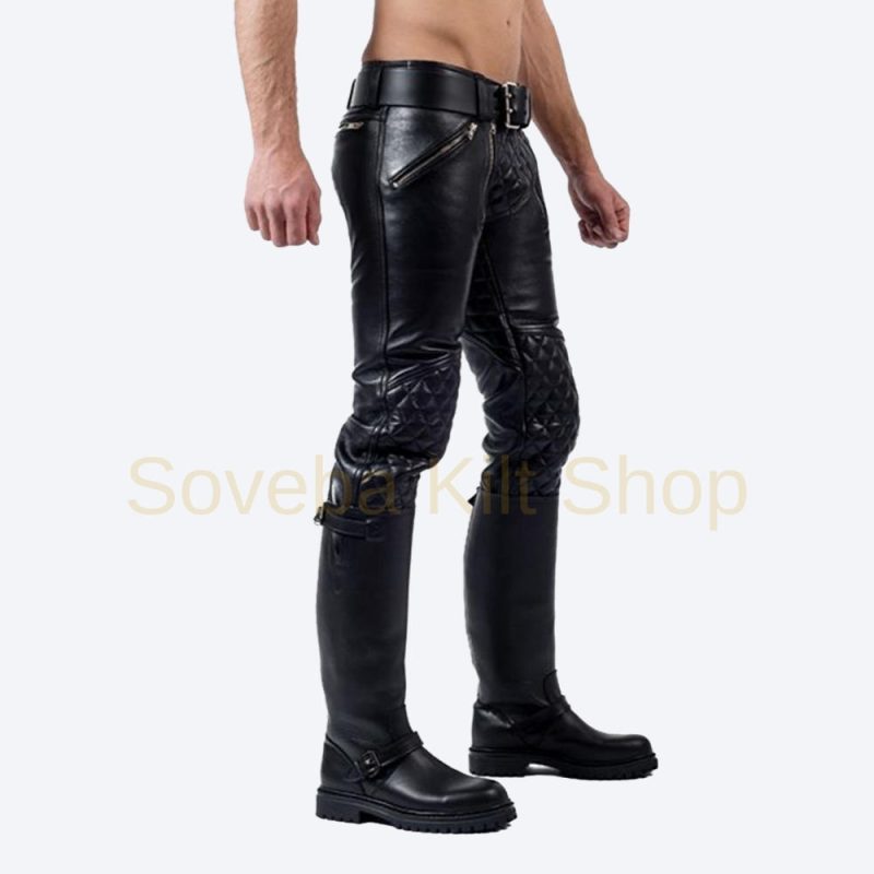 Quilted Leather Pant Buy All Types Of Leather Pants