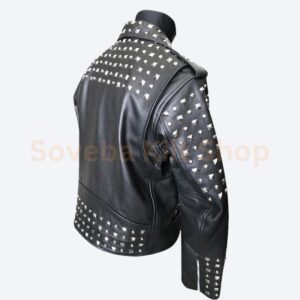 STudded leather jacket