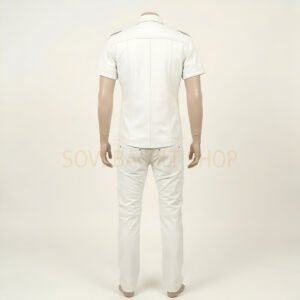 White Gay Leather Gear