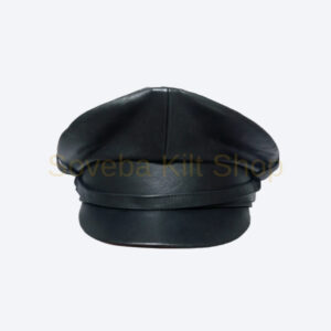 Leather Garrison Cop Caps