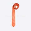 Leather Tie For Men Orange