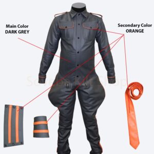 Leather Uniform Men