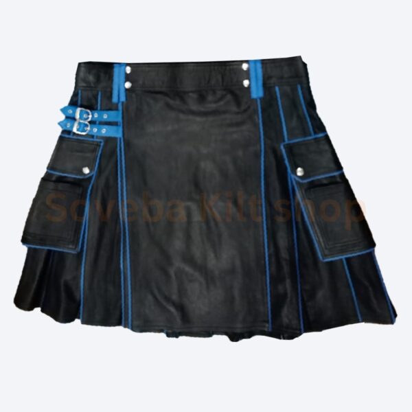 mens leather kilt