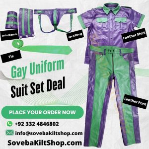 Gay Leather Outfit Suit Deal
