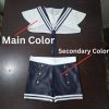 color options for gay short and shirt set
