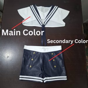 color options for gay short and shirt set