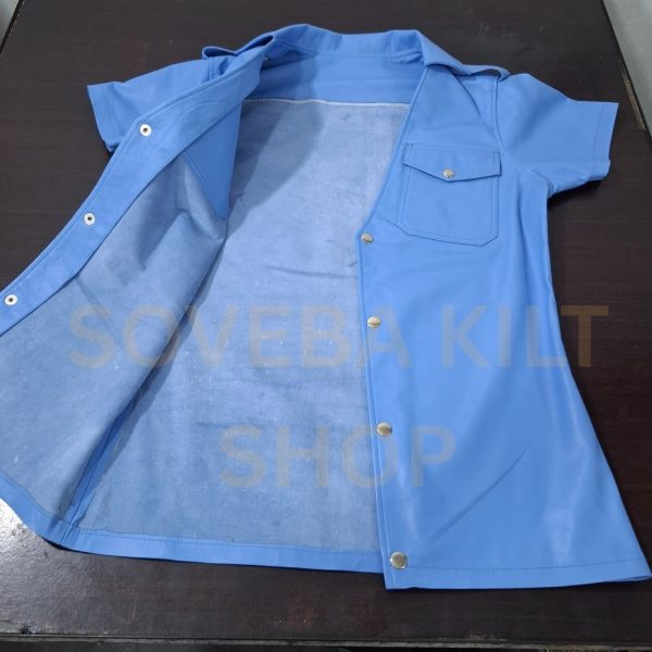 genuine gay leather shir