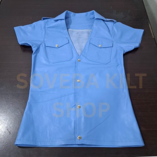genuine leather shirt