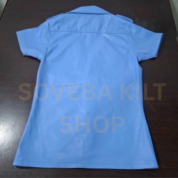 sky blue gay shirt