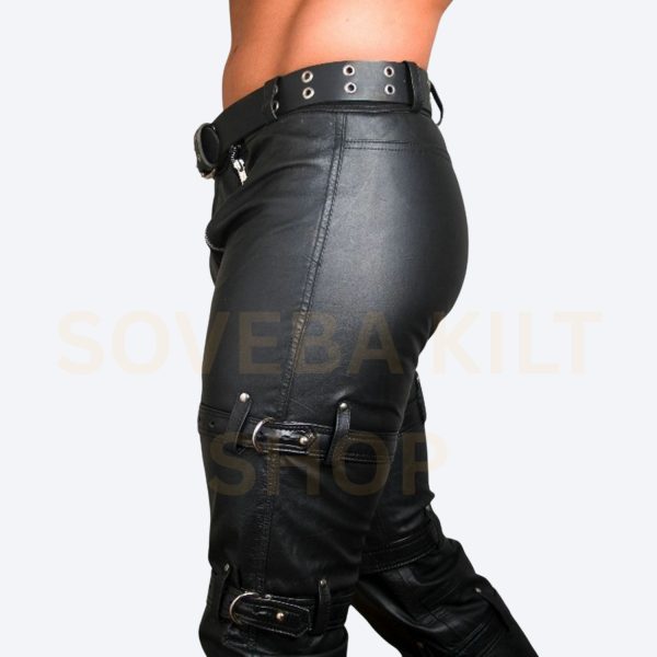 Gay Jeans Leather Pant