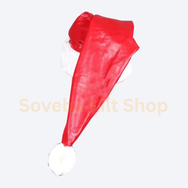 Men’s Santa Claus Coat with Hat – Adult Santa Costume Outerwear Set - Image 11