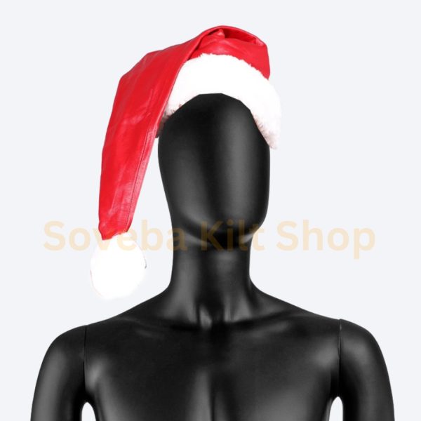 Men’s Santa Claus Coat with Hat – Adult Santa Costume Outerwear Set - Image 10
