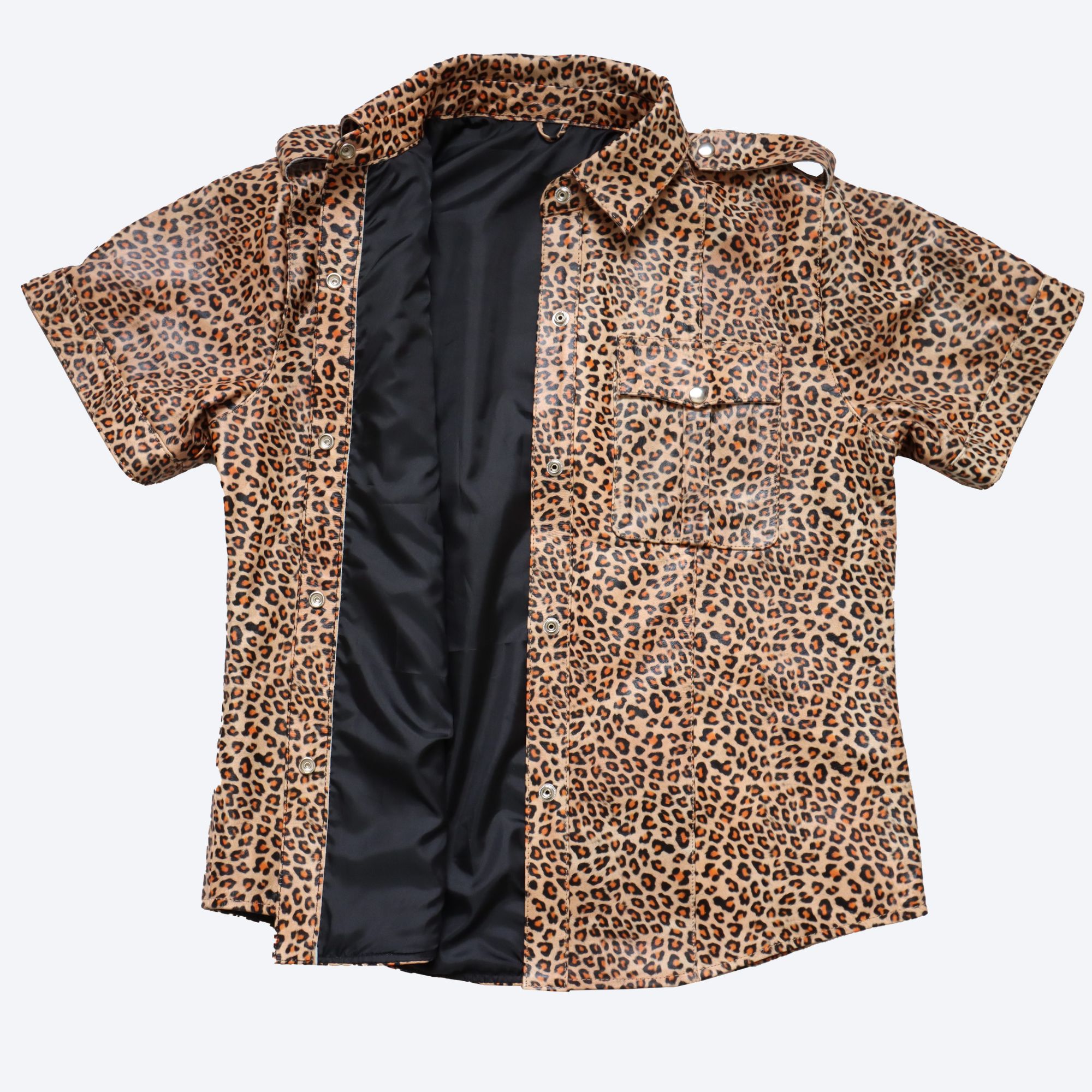 Gay Leather Cheetah Shirt
