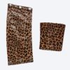 Leather Wristband Cheetah Print